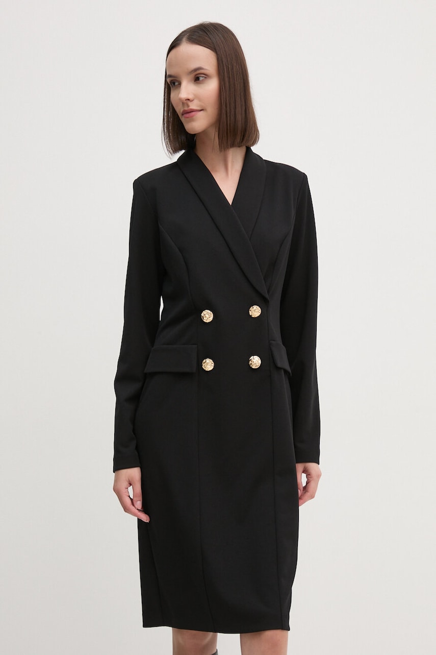 Joseph Ribkoff rochie culoarea negru, mini, mulata, 243146 Joseph Ribkoff rochie culoarea negru, mini, mulata, 243146