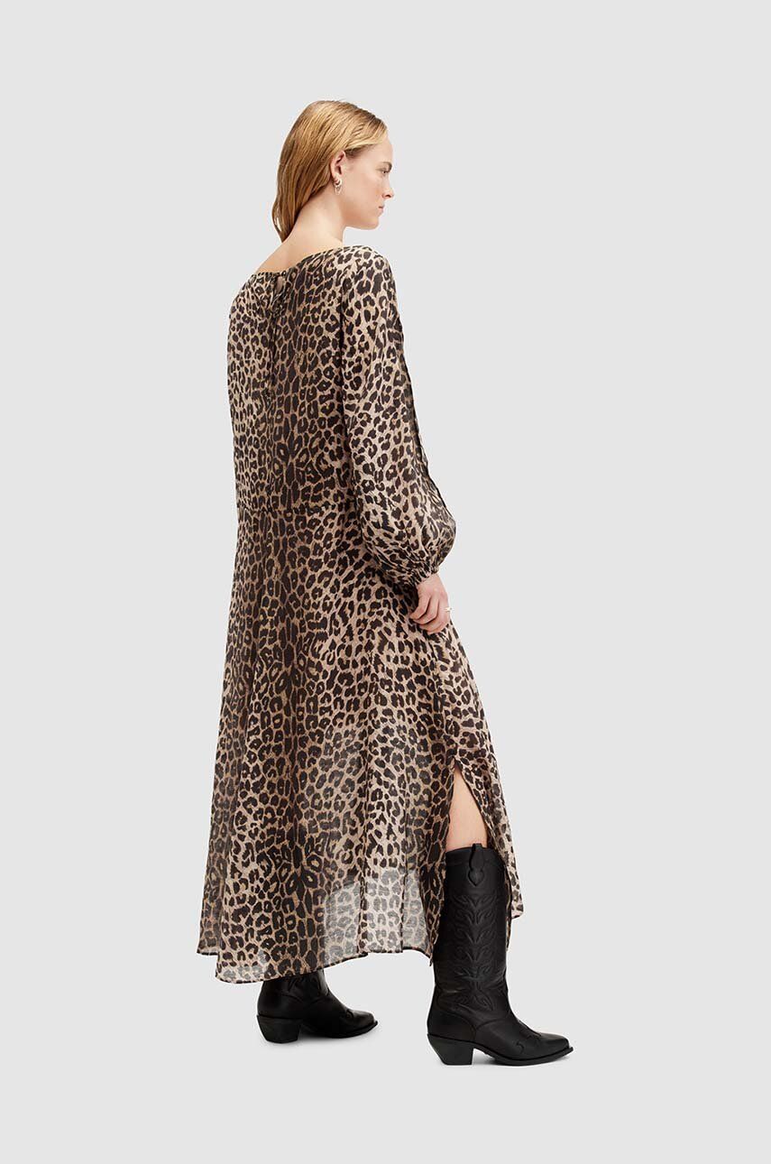 Сукня AllSaints JANE LEPPO maxi розкльошена W177DA