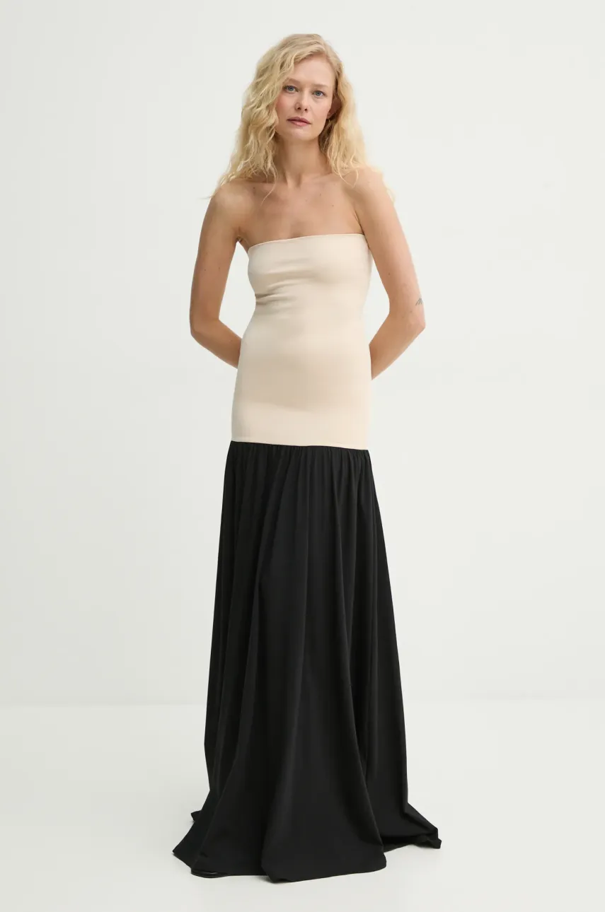 Платье By Malene Birger MARCIELLA цвет чёрный maxi расклешённое Q72460001 Платье By Malene Birger MARCIELLA цвет чёрный maxi расклешённое Q72460001