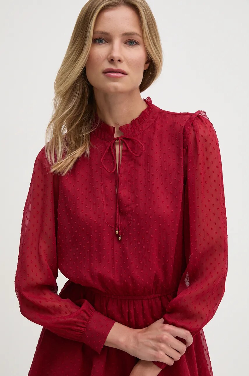 Сукня Pepe Jeans OTTO колір червоний mini розкльошена PL953612