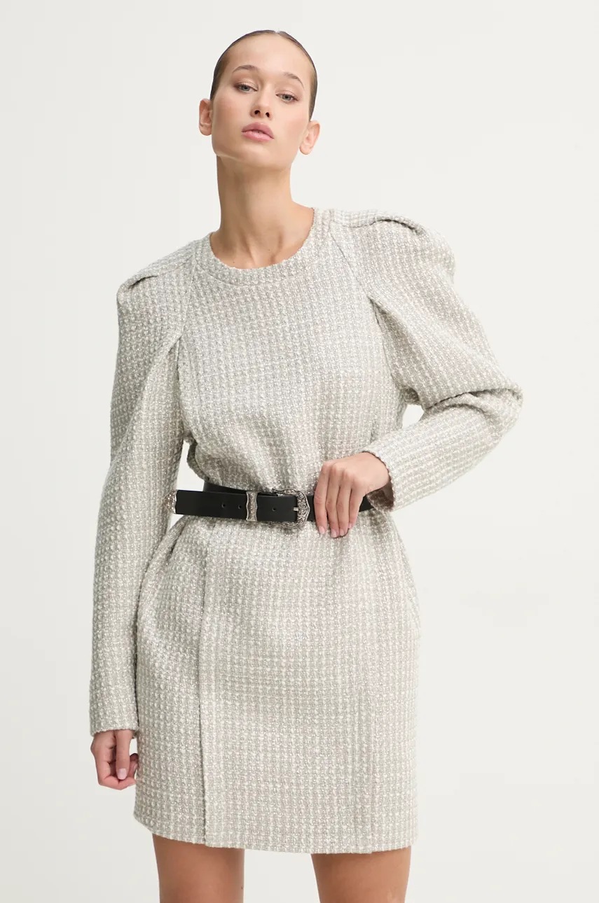 Šaty z vlněné směsi IRO (obrázek 4)