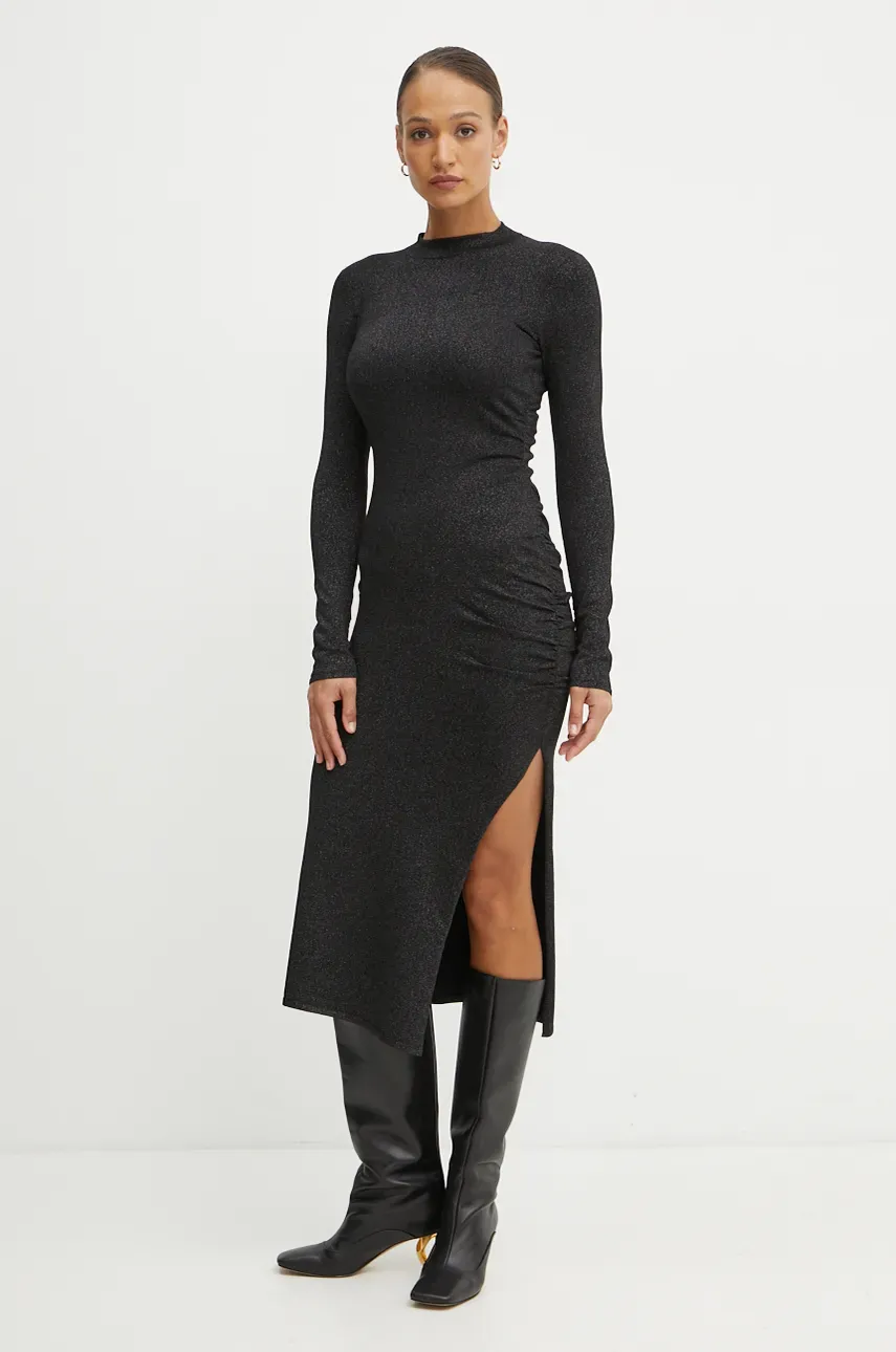 Платье Twinset цвет чёрный maxi облегающее 242AT3011 Платье Twinset цвет чёрный maxi облегающее 242AT3011