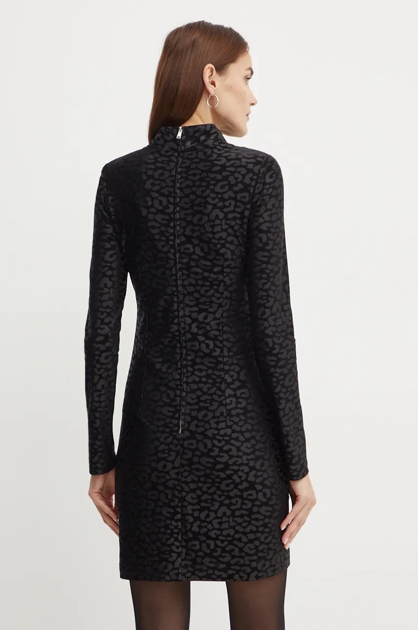 Платье Guess ELIZABETH цвет чёрный mini облегающее W4BK15 KCGJ2 Платье Guess ELIZABETH цвет чёрный mini облегающее W4BK15 KCGJ2