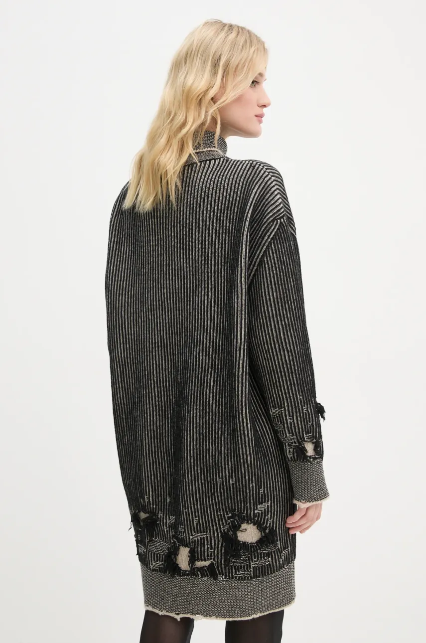 Obojstranné vlnené šaty MM6 Maison Margiela