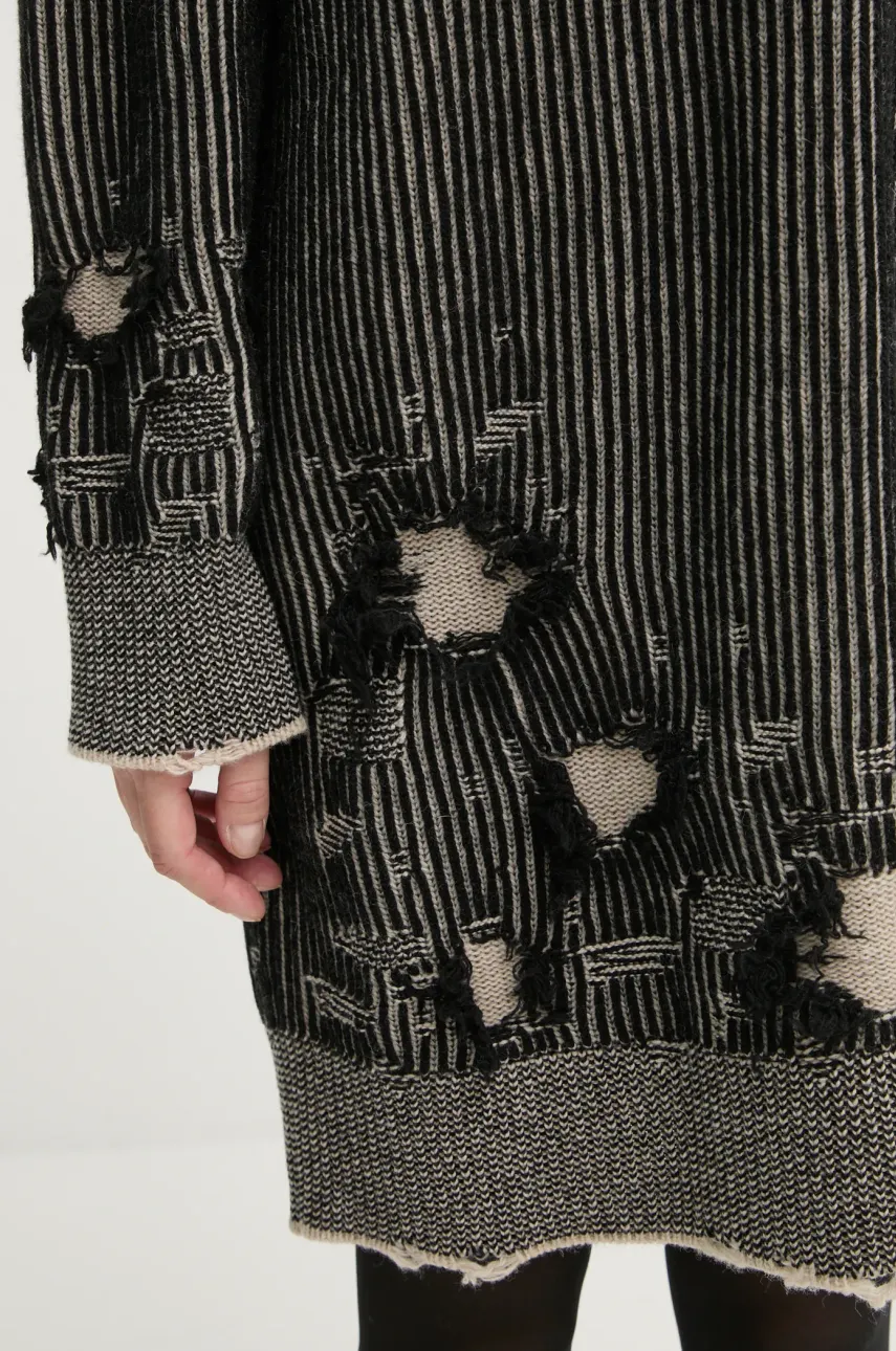 Obojstranné vlnené šaty MM6 Maison Margiela