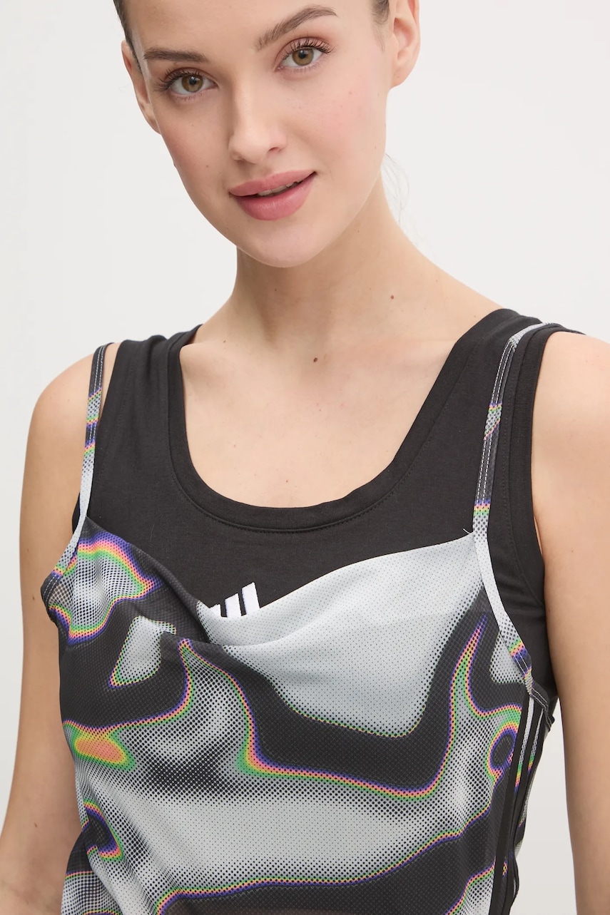 Сукня adidas Originals колір сірий mini пряма IZ4890
