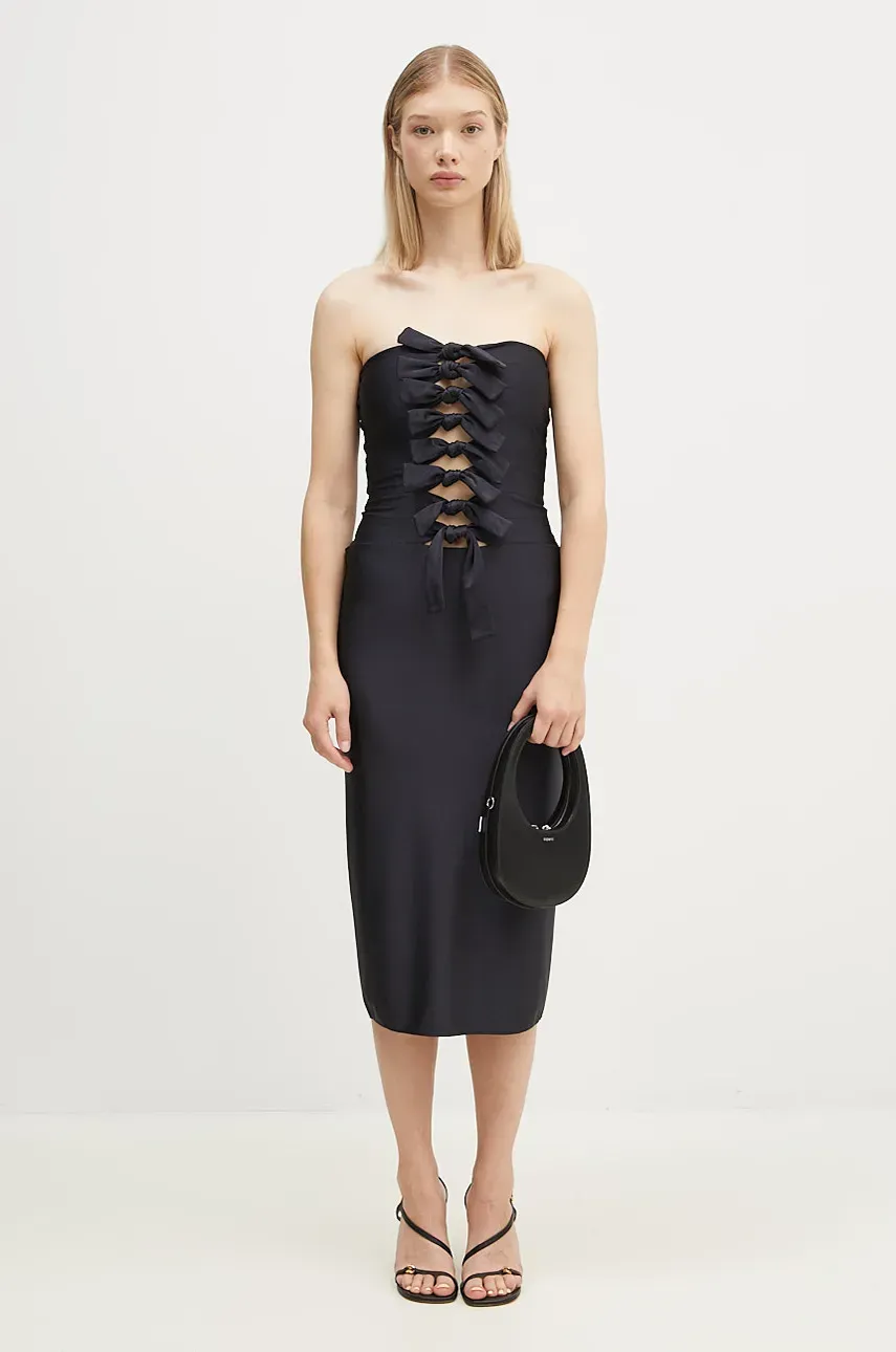 Šaty Coperni Jersey Knot Gala