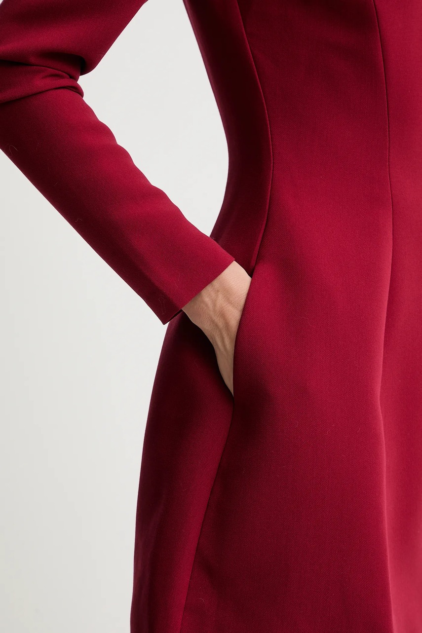 Сукня Bardot DELPHI колір чорний mini розкльошена 59527DB