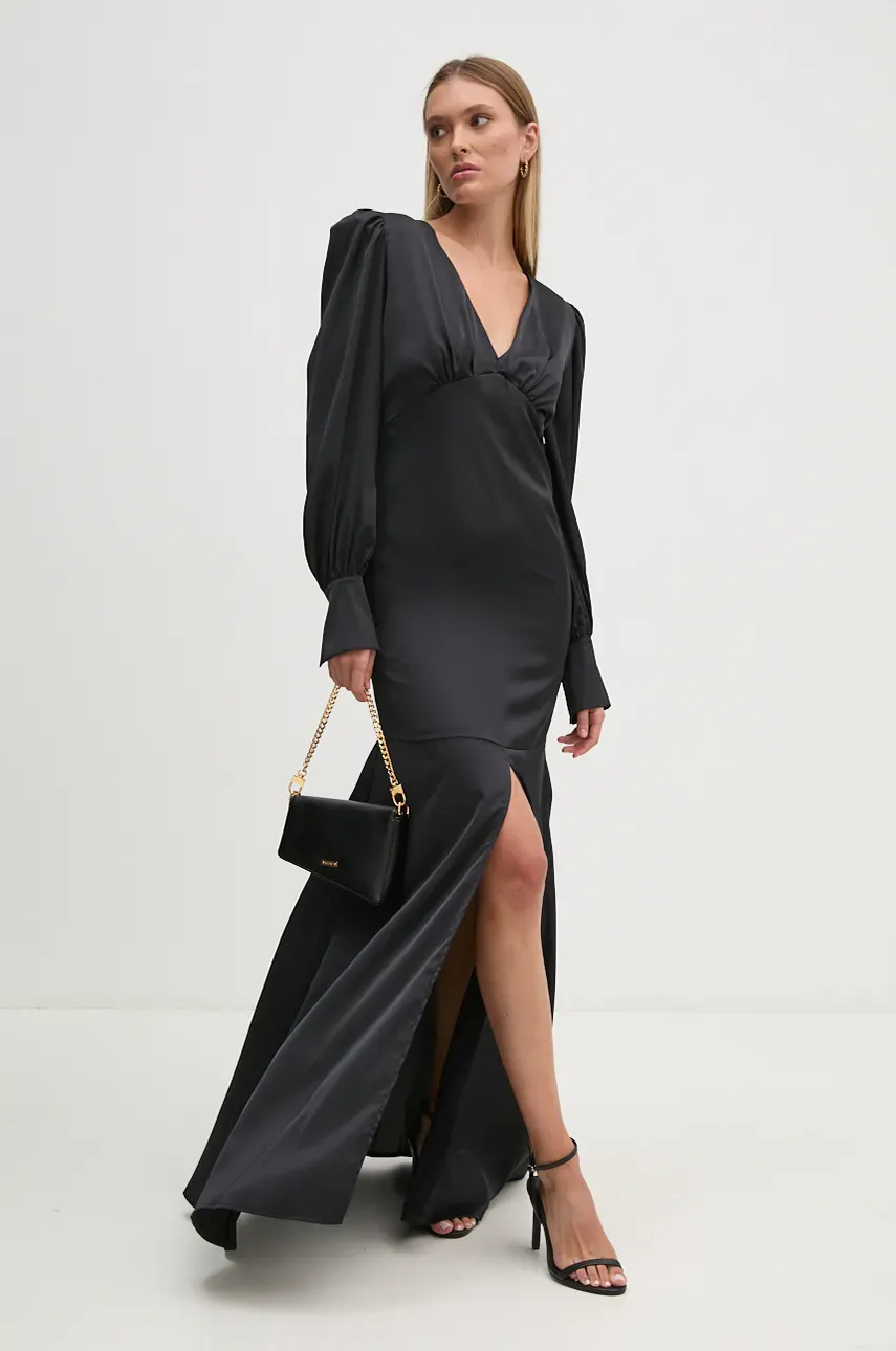 Artigli rochie culoarea negru, maxi, mulată, ACAB000521 Artigli rochie culoarea negru, maxi, mulată, ACAB000521