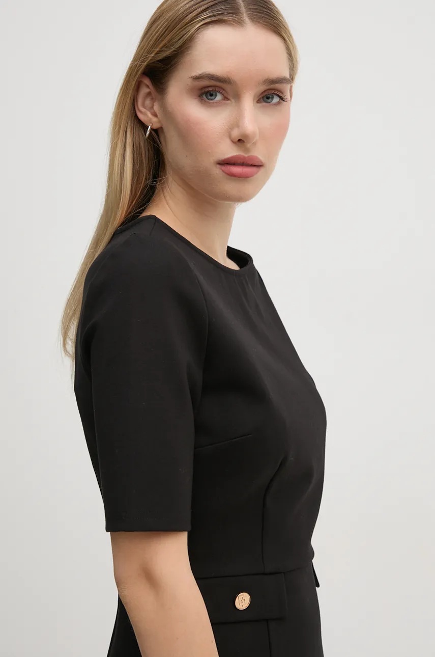 Φόρεμα Gaudi χρώμα: μαύρο, 421BD14006 φωτογραφία