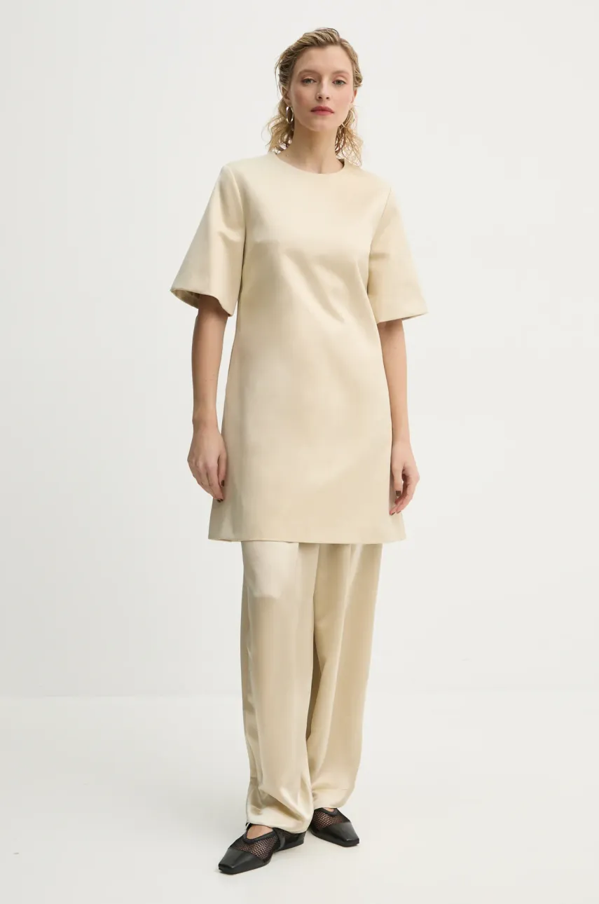 Платье By Malene Birger HARPERZ цвет бежевый mini прямое 102577 Платье By Malene Birger HARPERZ цвет бежевый mini прямое 102577