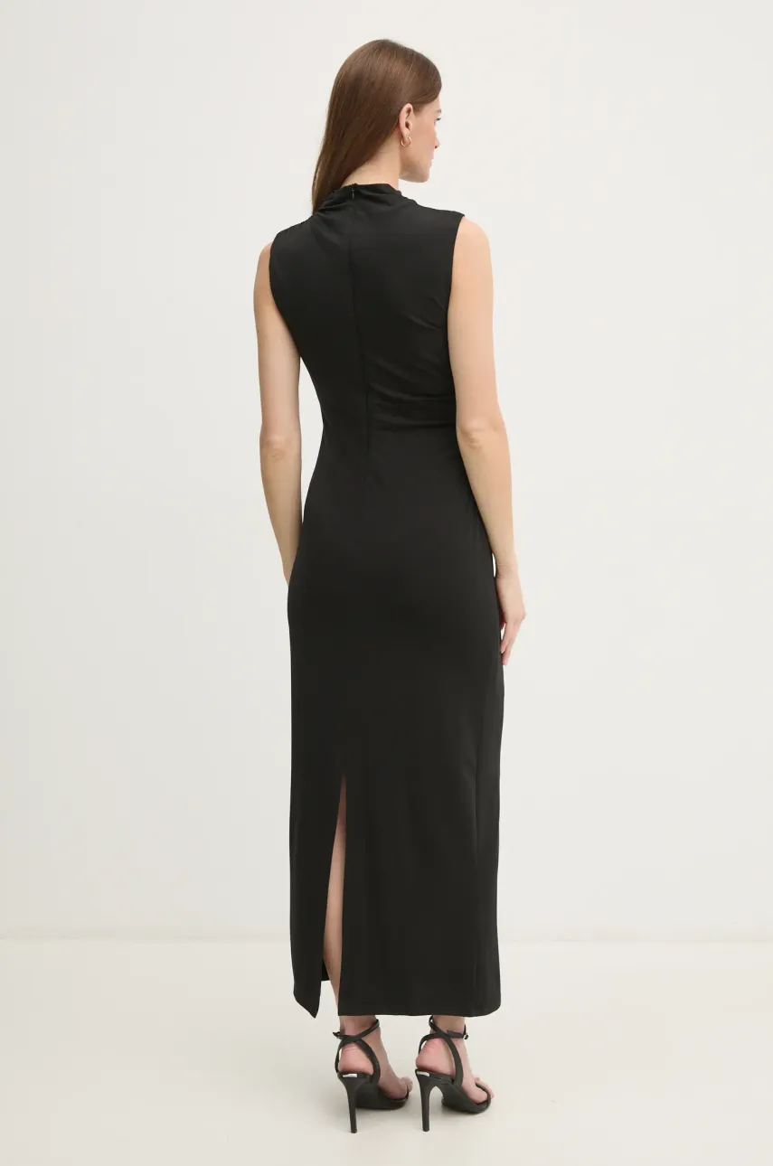 Сукня OUI колір чорний maxi oversize 89815