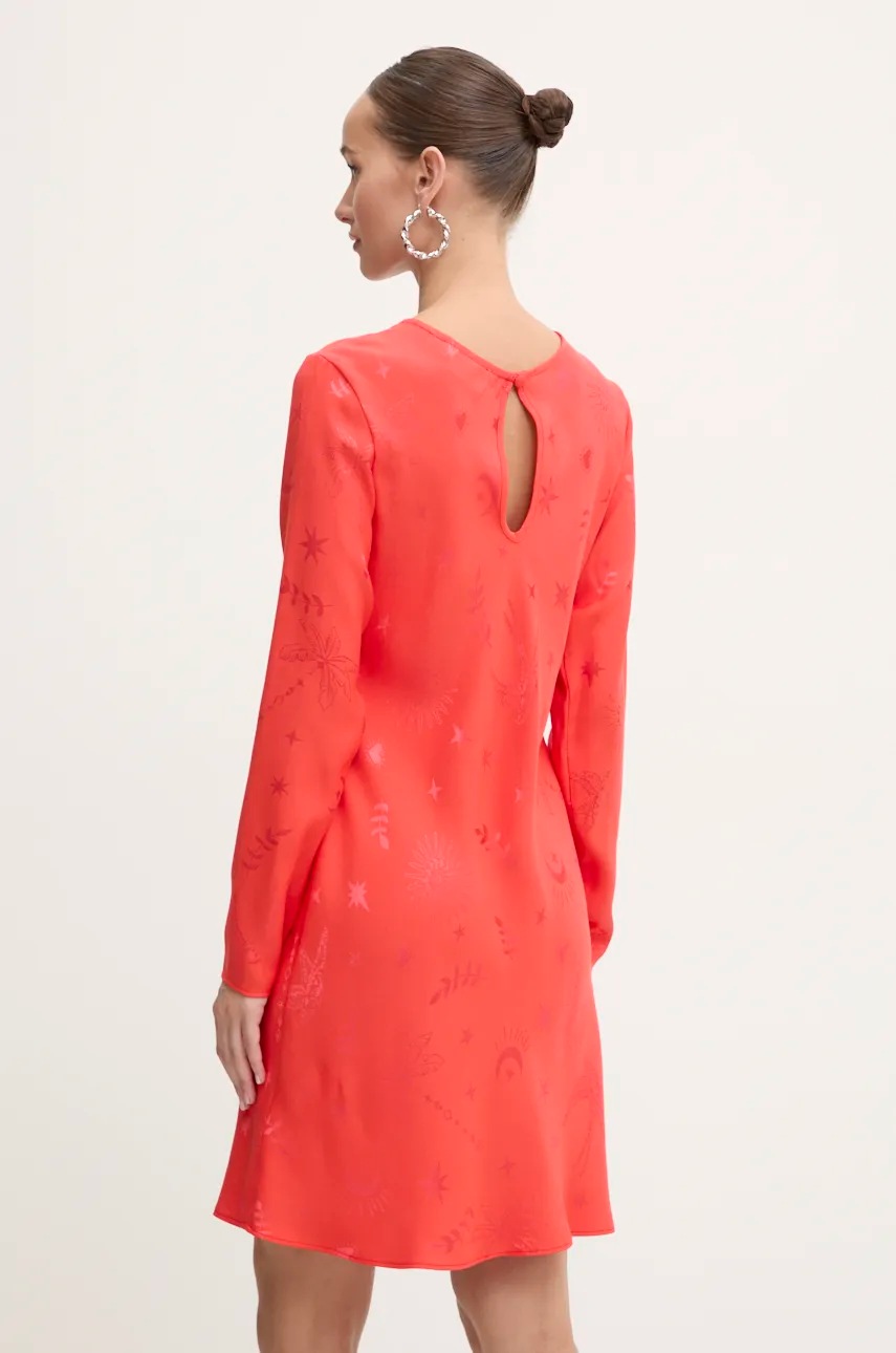 Φόρεμα Never Fully Dressed Mini Soho Dress χρώμα: κόκκινο, NFDDR1568 φωτογραφία