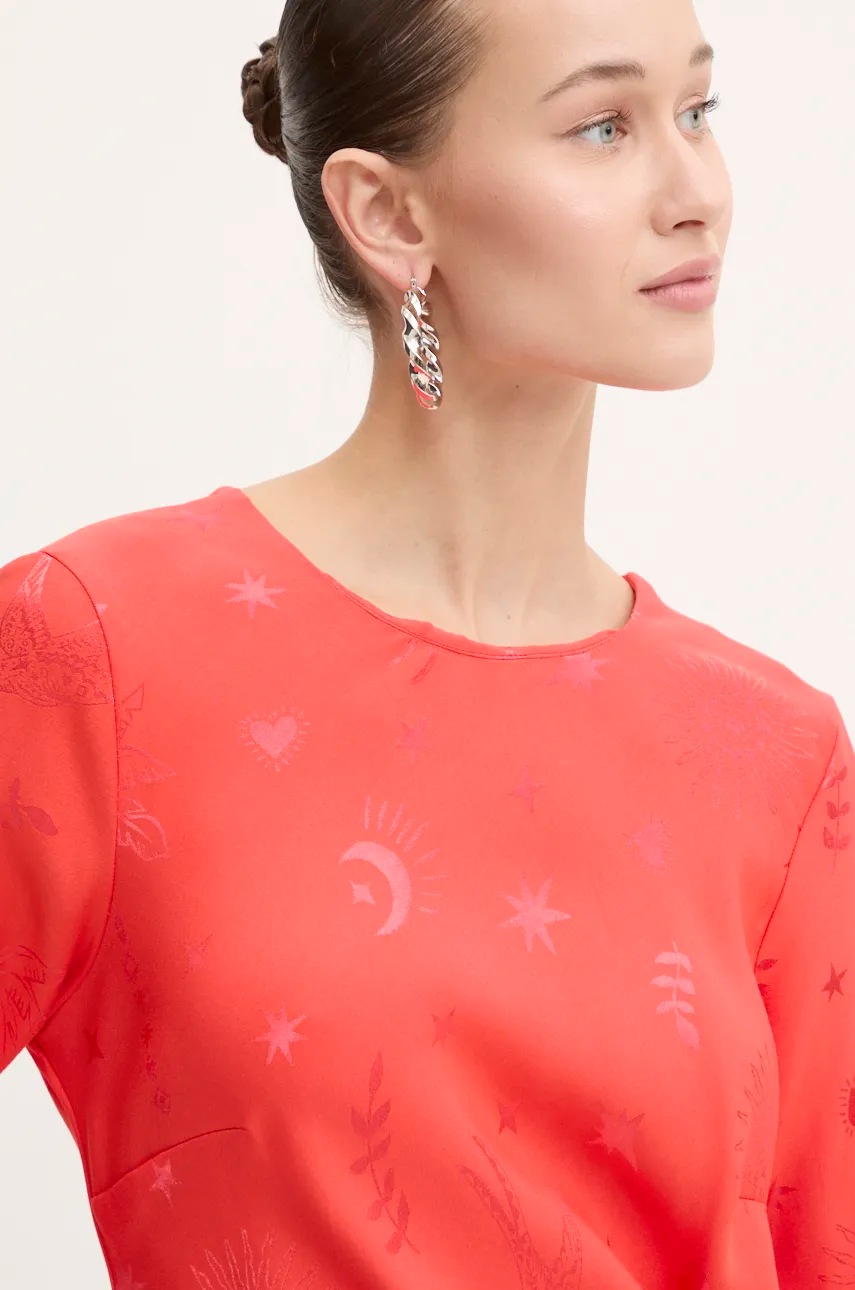 Φόρεμα Never Fully Dressed Mini Soho Dress χρώμα: κόκκινο, NFDDR1568 φωτογραφία