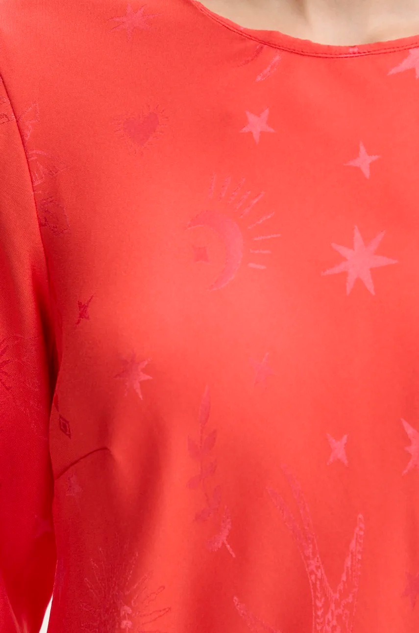 Φόρεμα Never Fully Dressed Mini Soho Dress χρώμα: κόκκινο, NFDDR1568 φωτογραφία