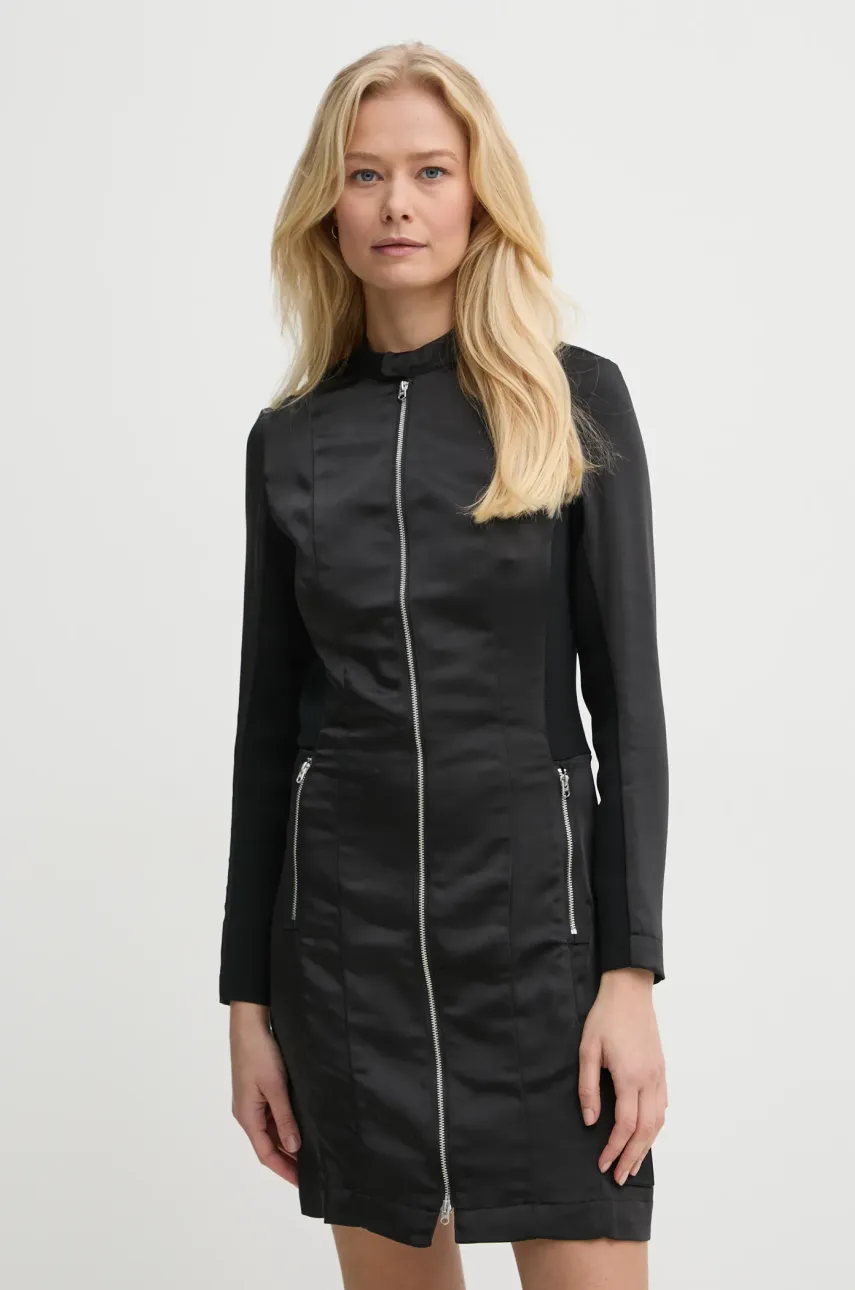 G-Star rochie culoarea negru, mini, mulată, D25449-D414