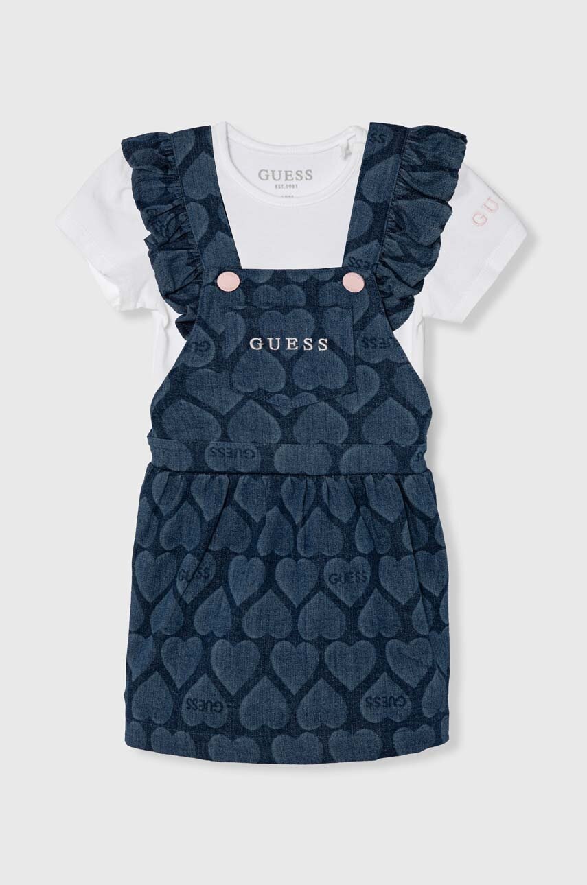 

Комплект за бебета Guess в бяло A4YG01 K6YW0, Бял