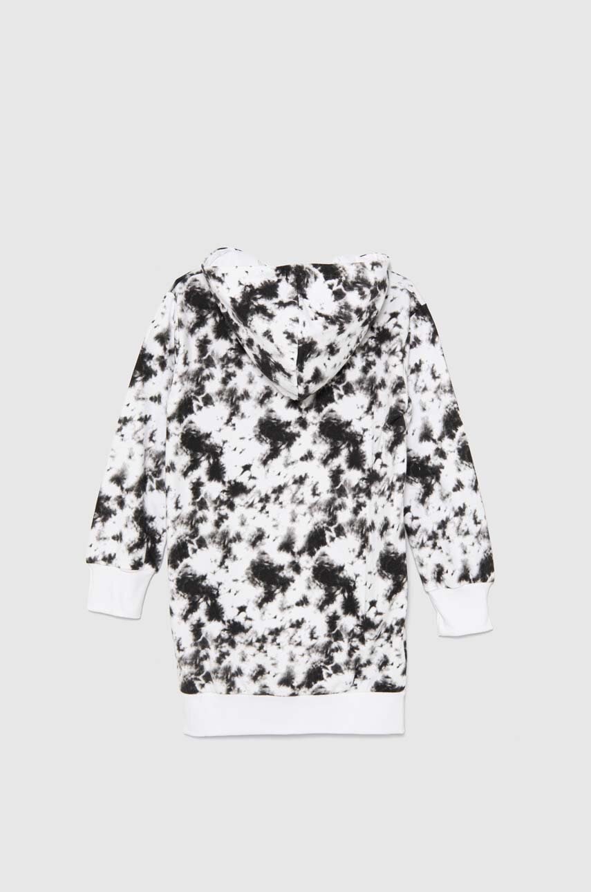 Хлопковое детское платье Guess цвет чёрный mini прямое J4YK05 KA6R3 Хлопковое детское платье Guess цвет чёрный mini прямое J4YK05 KA6R3