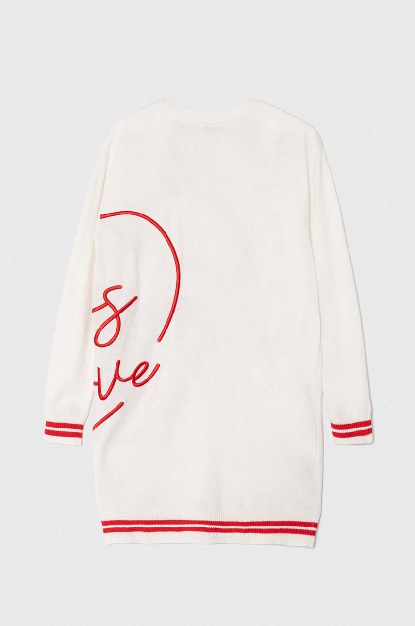 Дитяча сукня Guess колір білий mini oversize J4YK08 Z3FV0