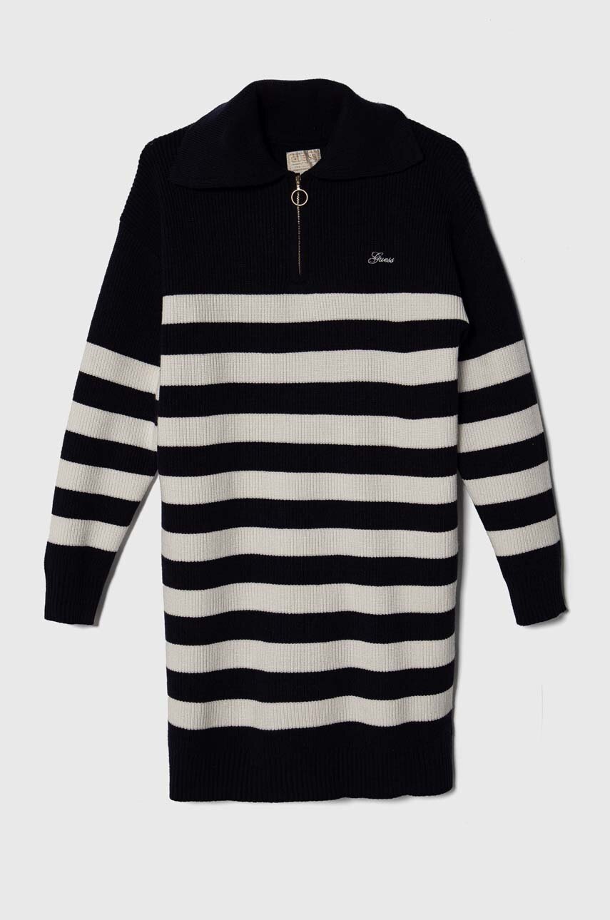 Детское платье Guess цвет синий mini oversize J4YK16 Z3FU0