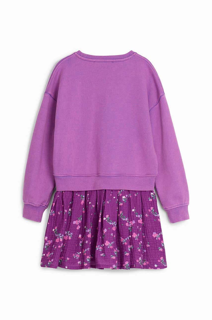 Дитяча сукня Desigual колір фіолетовий mini розкльошена 24WGVK10 в Києві Дитяча сукня Desigual колір фіолетовий mini розкльошена 24WGVK10 в Києві