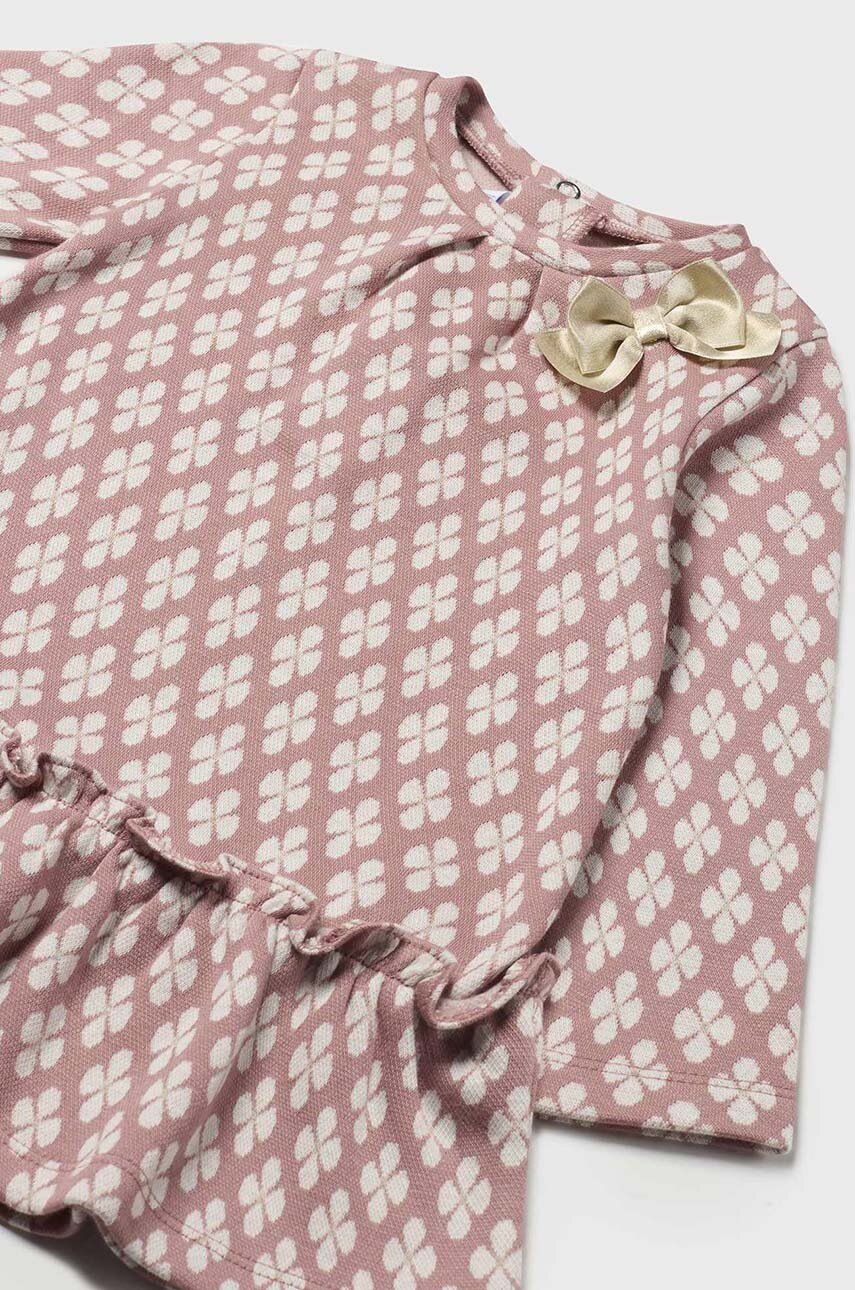 Детское платье Mayoral цвет розовый mini расклешённое 2908