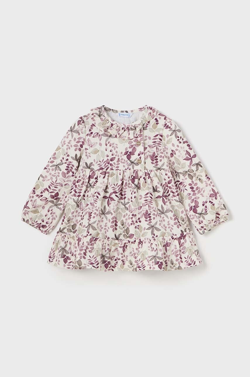 Mayoral rochie fete culoarea violet, mini, evazati, 2914