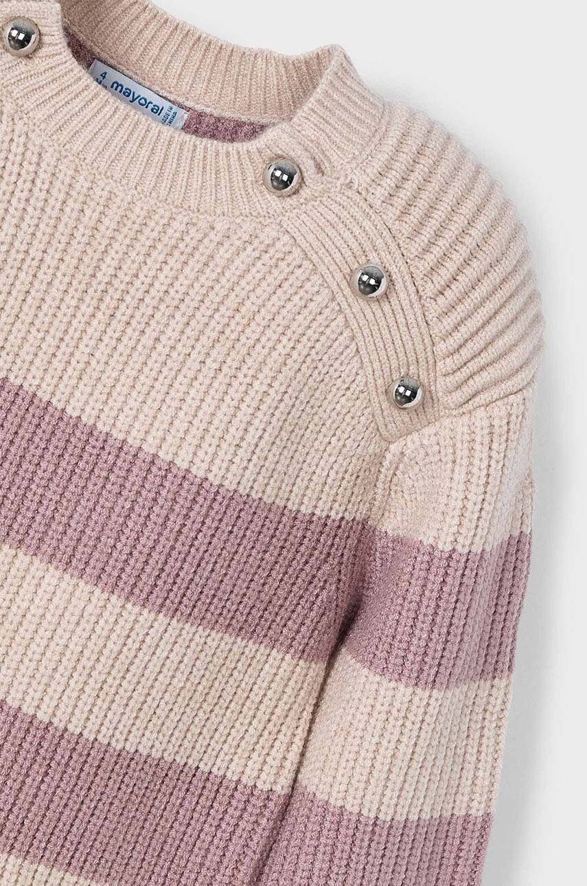 Детское платье Mayoral цвет розовый mini прямое 4924 Детское платье Mayoral цвет розовый mini прямое 4924