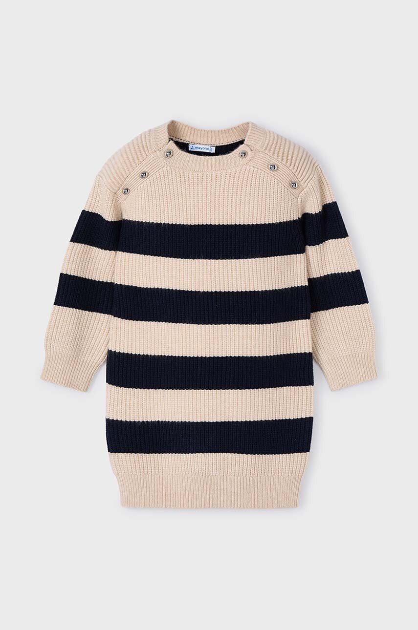 Mayoral rochie fete culoarea bleumarin, mini, dreaptă, 4924