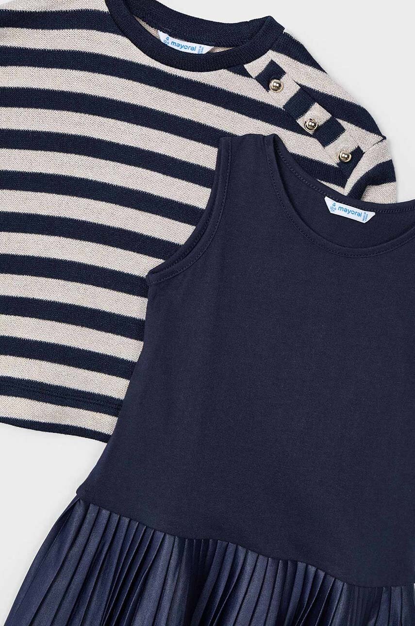 Дитяча сукня Mayoral колір синій mini розкльошена 4932 в Полтаві Дитяча сукня Mayoral колір синій mini розкльошена 4932 в Полтаві