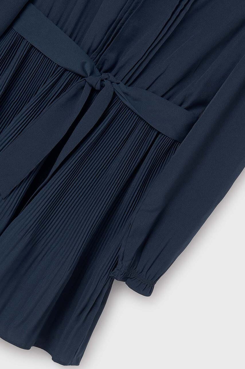 Дитяча сукня Mayoral колір синій mini розкльошена 7979