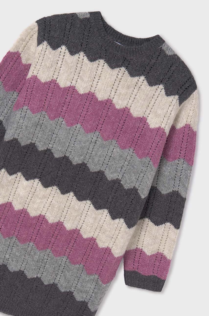 Детское платье Mayoral цвет фиолетовый mini облегающее 7984 в Житомире Детское платье Mayoral цвет фиолетовый mini облегающее 7984 в Житомире