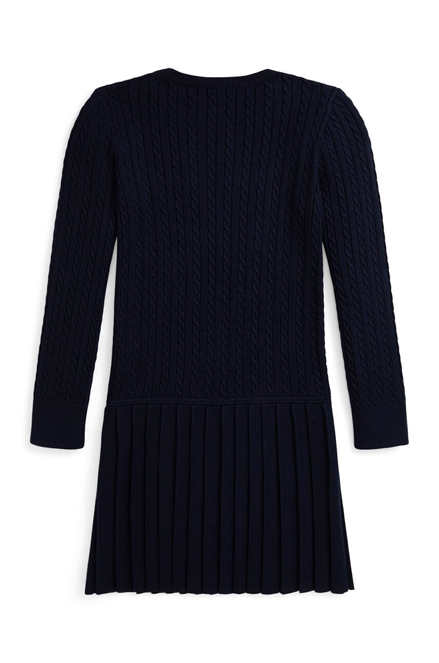 Дитяча сукня Polo Ralph Lauren колір синій mini пряма 313950782002