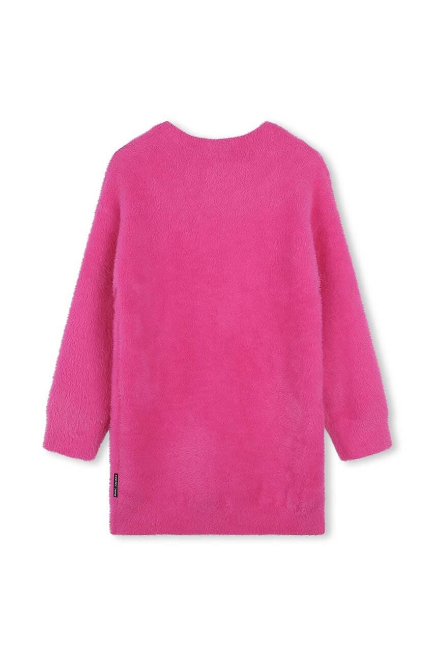 Детское платье Marc Jacobs цвет розовый mini прямое W60386 в Житомире Детское платье Marc Jacobs цвет розовый mini прямое W60386 в Житомире