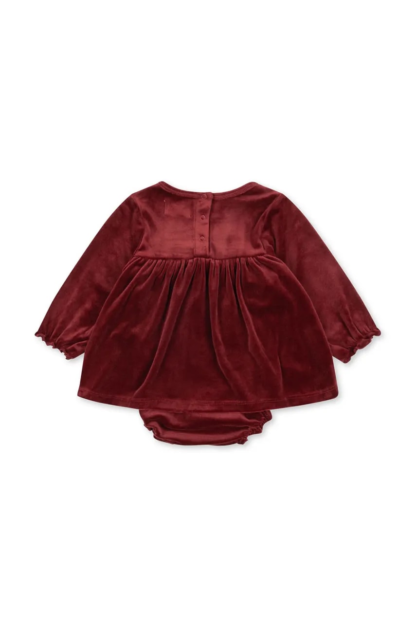 Платье для младенцев Konges Sløjd JINGLE ROMPER DRESS GRS цвет красный mini расклешённое KS101998 Платье для младенцев Konges Sløjd JINGLE ROMPER DRESS GRS цвет красный mini расклешённое KS101998