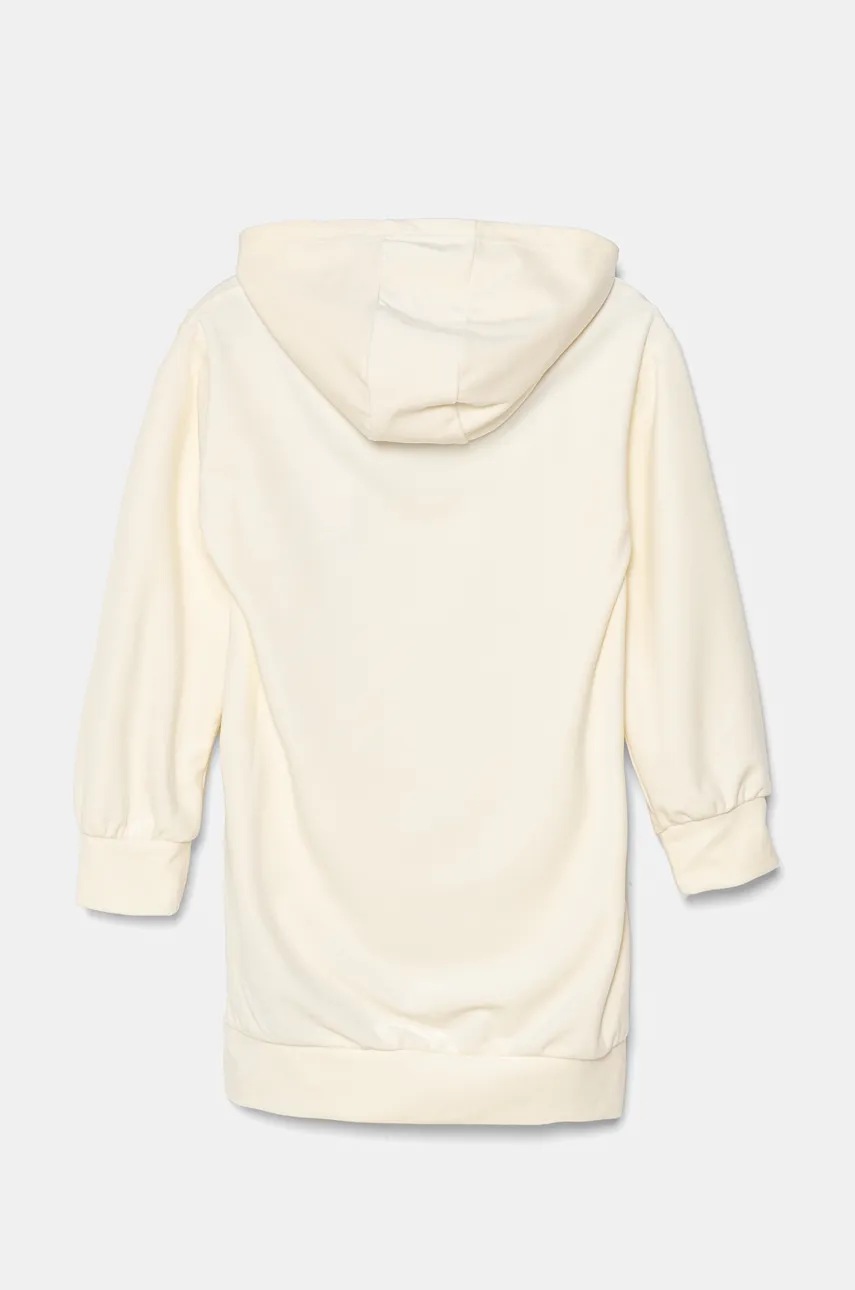 Детское платье Guess цвет бежевый midi oversize J4BK27 KBXI2 Детское платье Guess цвет бежевый midi oversize J4BK27 KBXI2