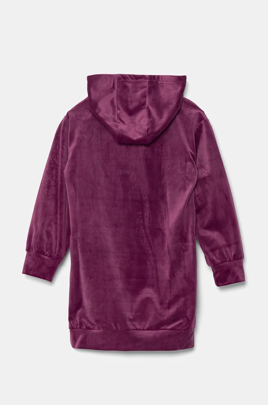 Детское платье Guess цвет фиолетовый midi oversize J4BK27 KBXI2 Детское платье Guess цвет фиолетовый midi oversize J4BK27 KBXI2