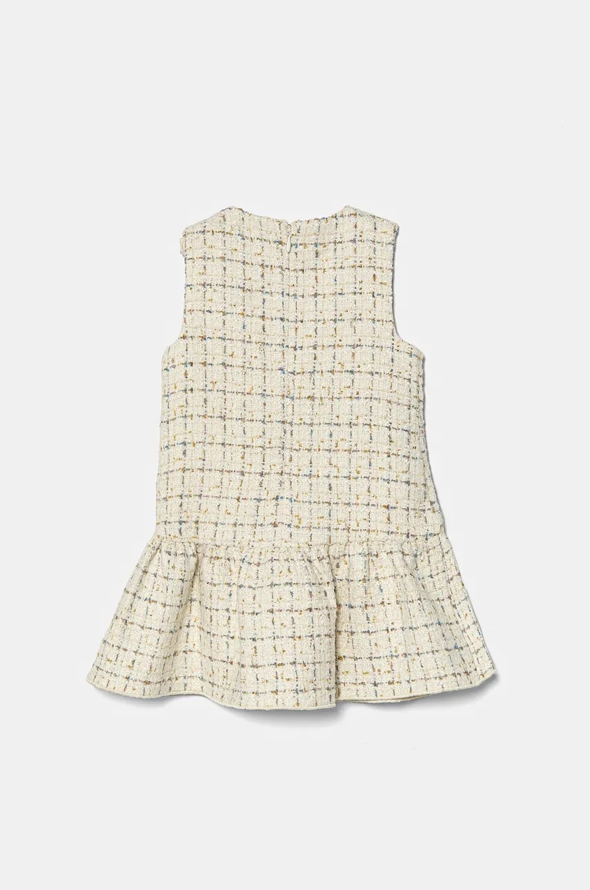 Детское платье Guess цвет бежевый mini расклешённое K4BK10 WGSP0