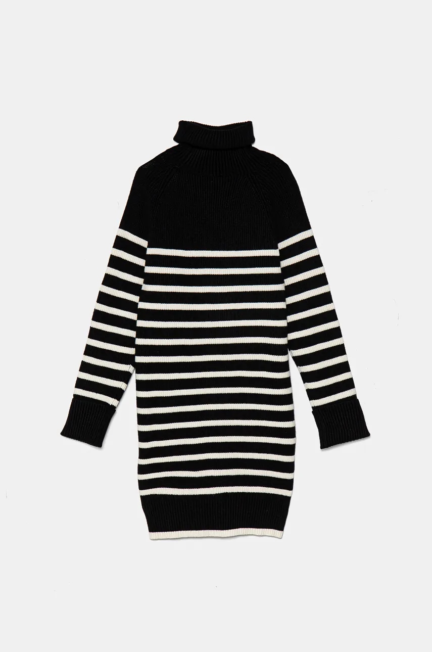 Детское платье Guess цвет чёрный mini прямое J4BK03 Z3FU0 Детское платье Guess цвет чёрный mini прямое J4BK03 Z3FU0