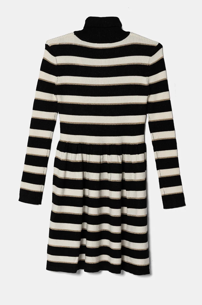 Детское платье Guess цвет чёрный mini расклешённое J4BK07 Z3I42