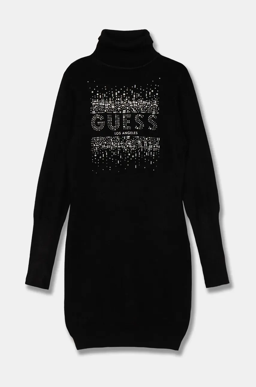 Šaty Guess černá barva, mini, J4BK13 Z2NQ2