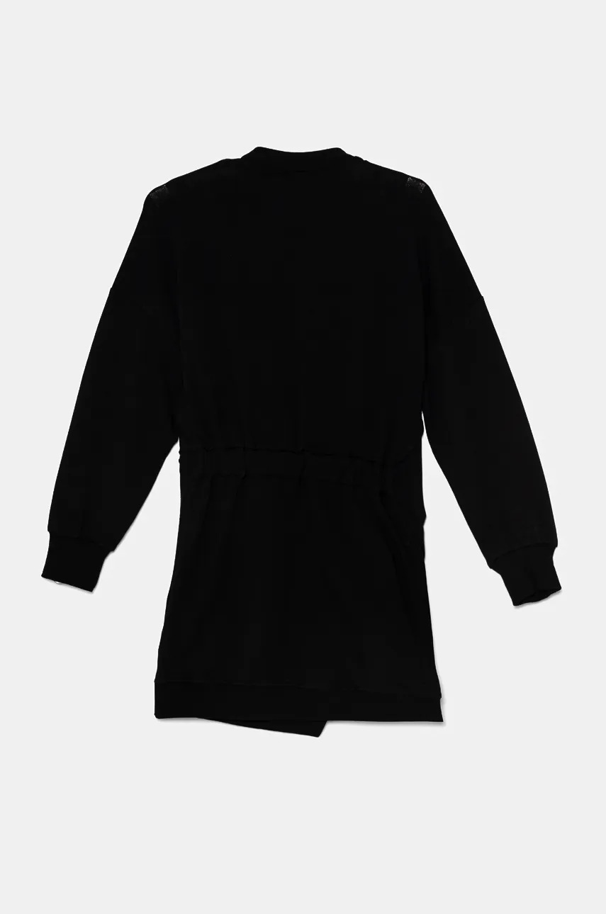 Дитяча сукня Pinko Up колір чорний mini пряма F4PIJGDR065