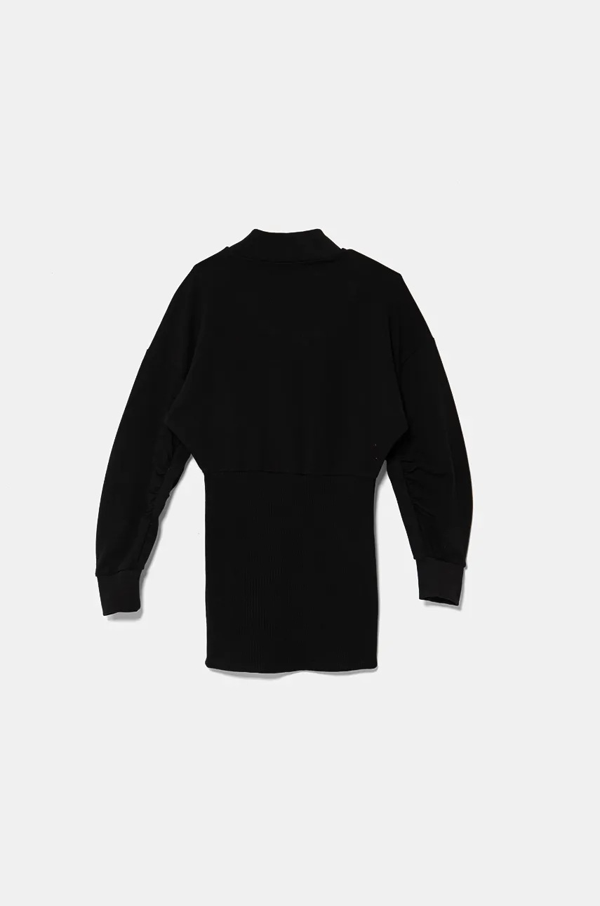 Детское платье Pinko Up цвет чёрный mini облегающее? F4PIJGDR101