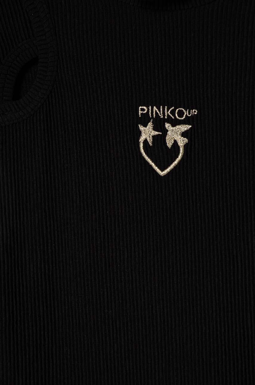 Pinko Up gyerek ruha fekete, mini, egyenes, F4PIJGDR143 termék 2. képe