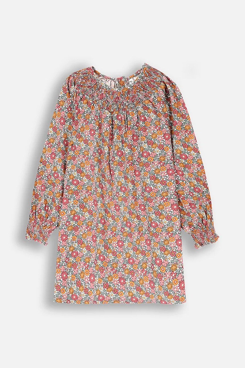 Детское платье Coccodrillo цвет белый mini расклешённое RODEO GIRL KIDS Детское платье Coccodrillo цвет белый mini расклешённое RODEO GIRL KIDS