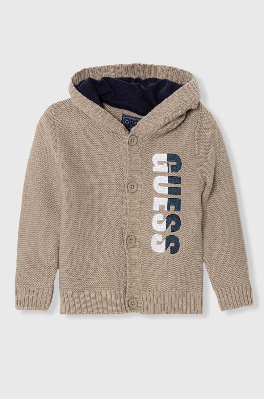 

Бебешка памучна жилетка Guess в бежово I4YR00 Z2NN0, Бежов