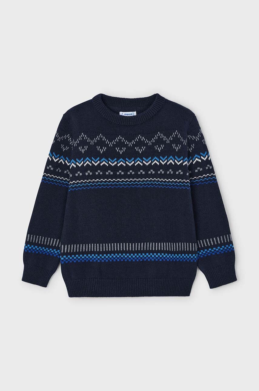 Дитячий светр з домішкою вовни Mayoral 4344