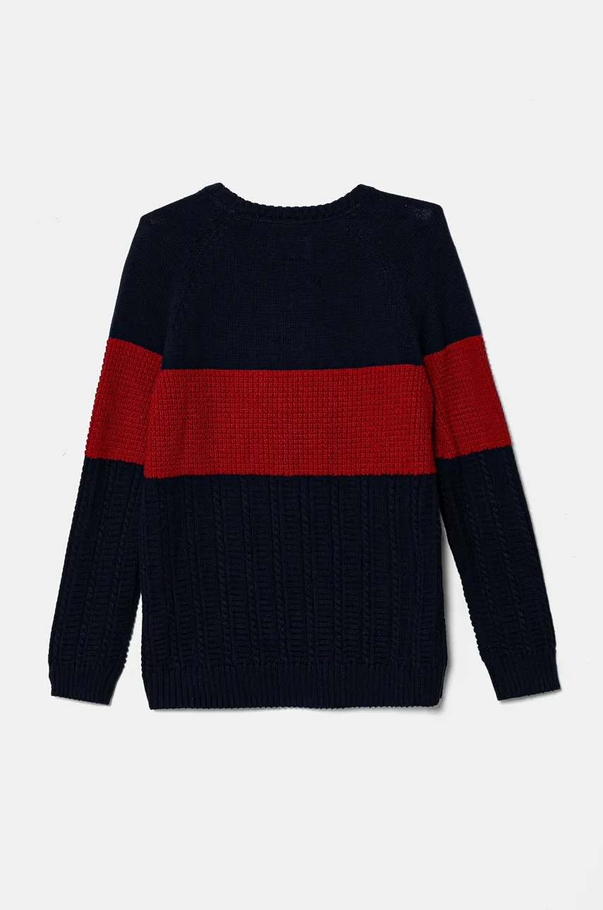 Детский хлопковый свитер Pepe Jeans DALMAR цвет красный PB701229 Детский хлопковый свитер Pepe Jeans DALMAR цвет красный PB701229