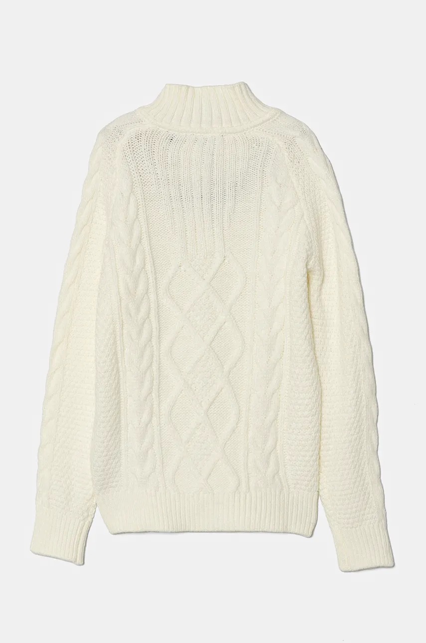 Детский свитер Guess цвет белый L4BR06 Z3IH0