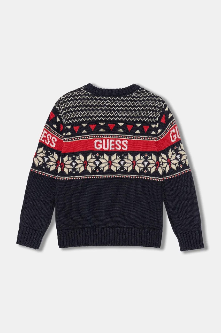 Светр Guess колір синій легкий N4BR04 Z2NN0